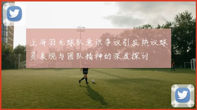 上海羽毛球队意识争议引发热议球员表现与团队精神的深度探讨
